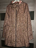 Стильная куртка парка, дождевик. Турция. Леопард. 46 размер. Алматы