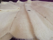 Кардиган (накидка, ветровка, пальто) из шерсти альпаки Актобе