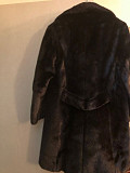 Шуба эксклюзивная (мужское пальто) из натурального меха тюленя Астана