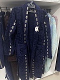 Мужской банный махровый халат Турция хлопок узор Versace Версачи Астана