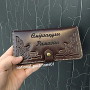Именные портмоне, кошельки, валютницы из натуральной кожи. Астана