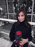 Роза в Колбе Deja Vu Rose на 8 марта, День рождения. Подарок маме. Алматы
