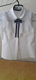 Белая блузка детская Костанай
