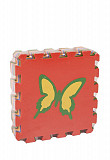 Детский коврик-пазл, мягкий универсальный 33*33 (Бабочки) Алматы