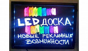 Флуоресцентные маркеры для LED доски, набор 8 шт. Алматы