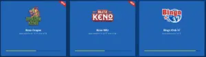 Кено лотерея на сайте Loto Club